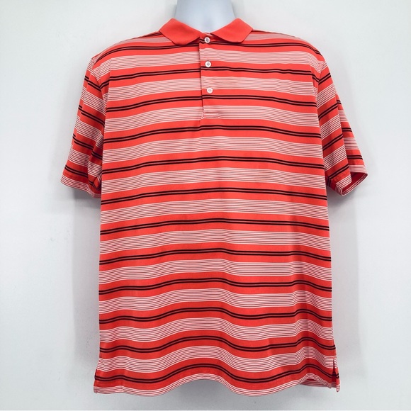 ❤️‍🔥 (5/20) Jack Nicklaus Men’s Striped Polo Shirt Size Large - Picture 1 of 5